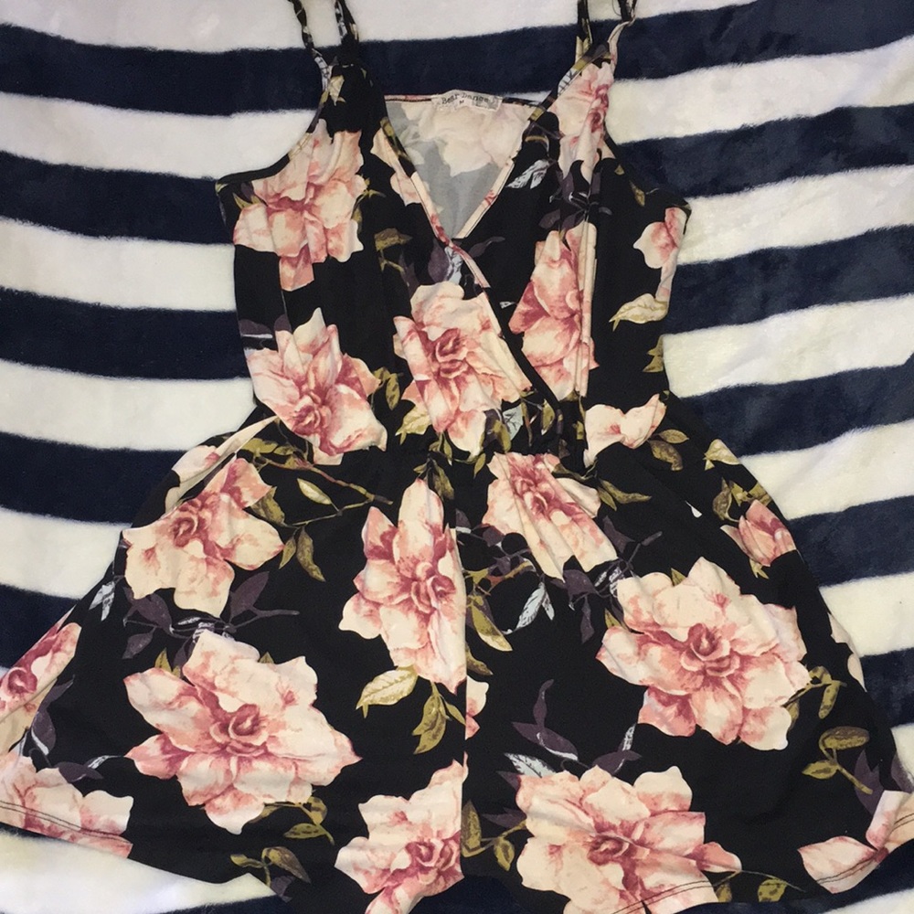Medium Size Floral Romper